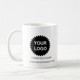 Personalisiertes Werbelogo für Unternehmen Kaffeetasse