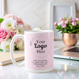 Personalisiertes Werbelogo für Unternehmen Kaffeetasse