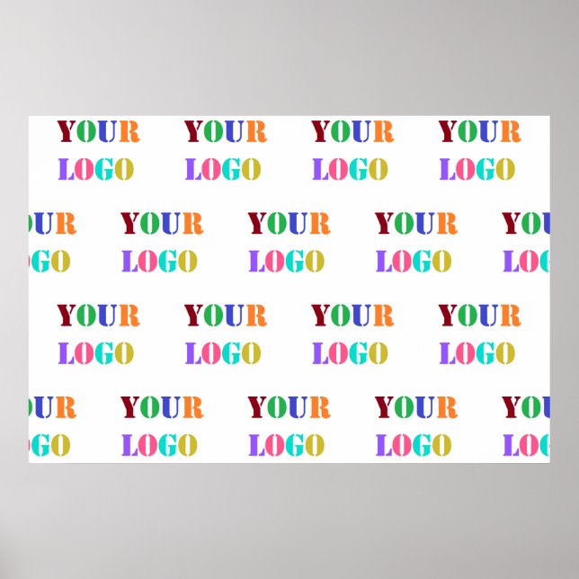 Personalisiertes Werbeplakat für Ihr Logo Poster (Vorne)