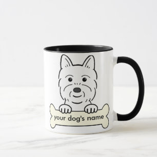 Personalisiertes Westie Tasse