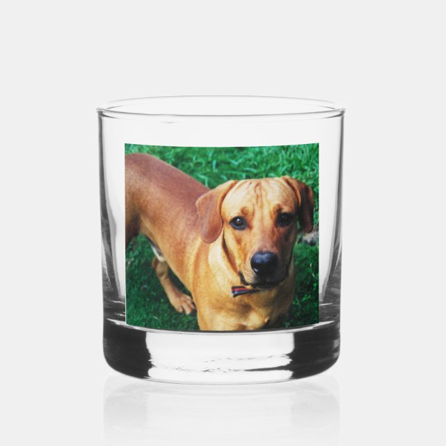 Personalisiertes Whisky-Glas mit Foto Whiskyglas (Rückseite)