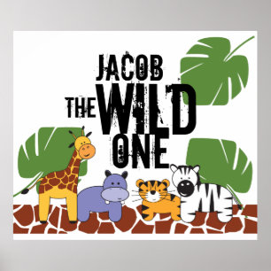 Personalisiertes Wild One Poster