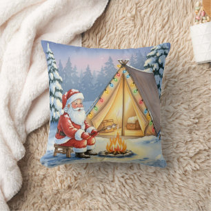 Personalisiertes Winter-Camping-Weihnachten des We Kissen