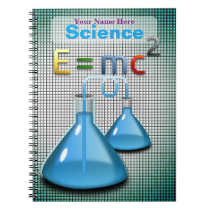 Personalisiertes Wissenschafts-Notizbuch Notizblock