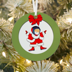 personalisiertes Wrestling-Andenken Ornament Aus Metall