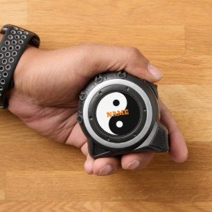 Personalisiertes Yin Yang-Bandgeschenk für Männer Maßband