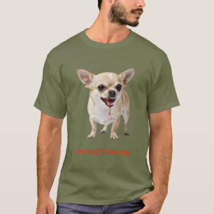 Personalisiertes You Can't See Me Chihuahua WWE T-Shirt