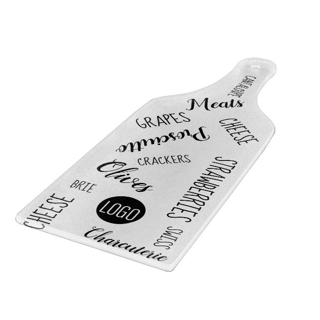 Personalisiertes Zeichen Grazer-Logo Schneidebrett (Ecke)