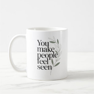 Personalisiertes Zitat Die Zukunft Ist Hell Kaffeetasse