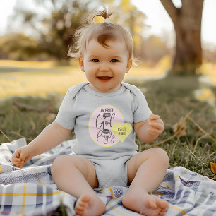 Personalisiertes Zitat Gott beantwortet Gebete  Baby Strampler