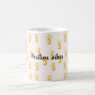 Personalisiertes Zitat von tropischen Ananas, Blus Kaffeetasse
