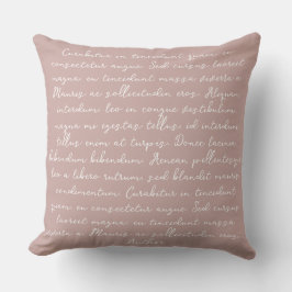 Personalisiertes Zitatgedicht Kissen