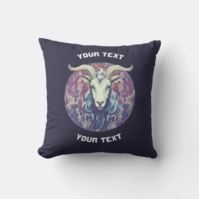 PERSONALISIERTES ZODIAC-SIGN KISSEN (Vorderseite)