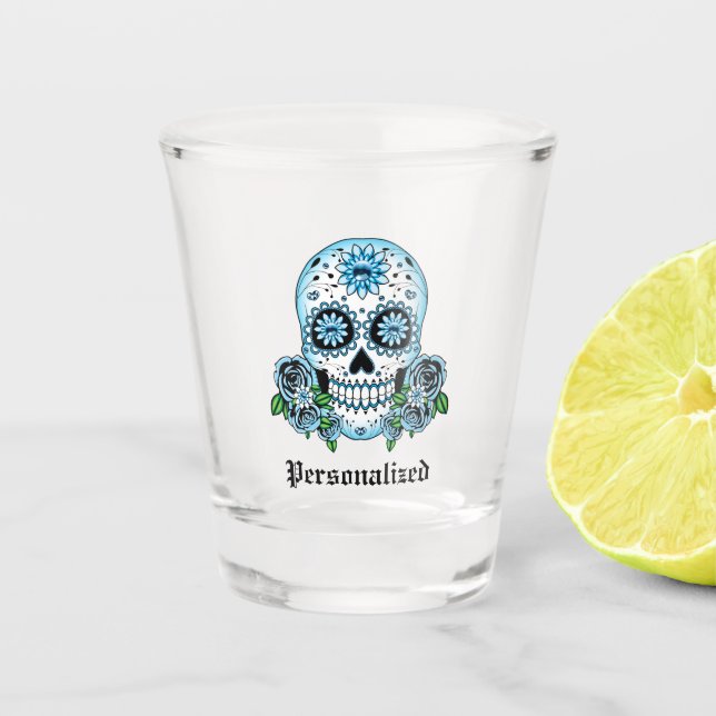 Personalisiertes Zuckerkulpperglas Schnapsglas (Vorderseite)