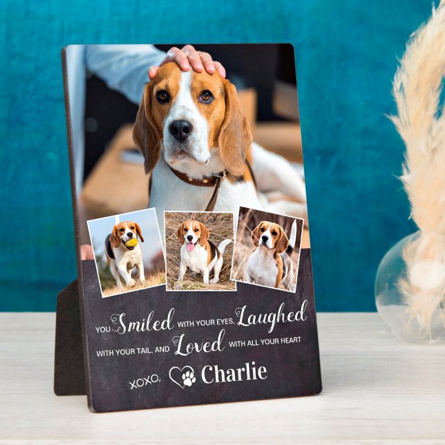 Personalisiertes  zur Erinnerung an Gedicht 4 Foto Fotoplatte (Von Creator hochgeladen)