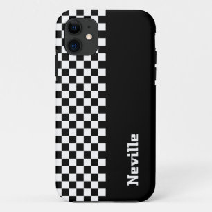 Personalisiertes Zwei-Töne-Schachbrett Case-Mate iPhone Hülle