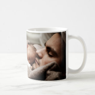 Personalisiertes zweiseitiges Foto Kaffeetasse