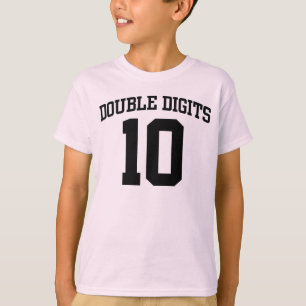 Personalisiertes zweistellige Zahlen #10 T-Shirt