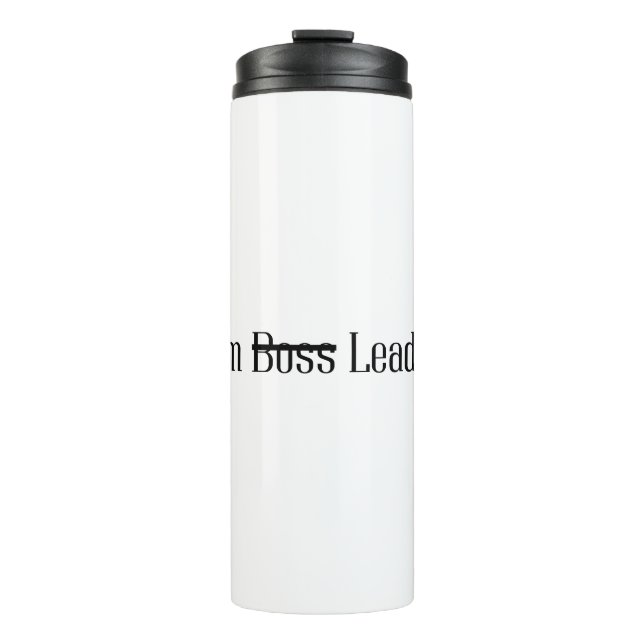 Personalisierung iam Anführer nicht boos Daumenble Thermosbecher (Vorderseite)