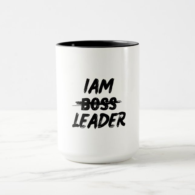 Personalisierung Tasse Leiter nicht boos (Zentrum)
