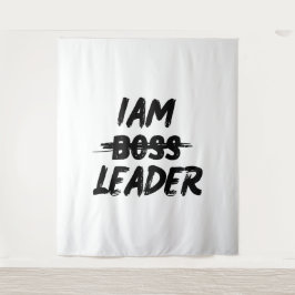 Personalisierungs-Band-Leiter nicht boos Wandteppich