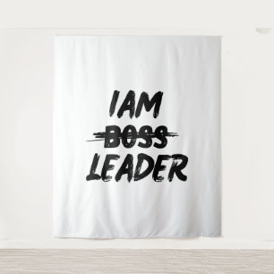 Personalisierungs-Band-Leiter nicht boos Wandteppich