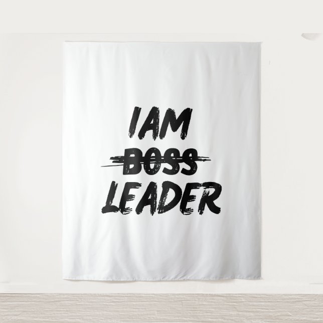 Personalisierungs-Band-Leiter nicht boos Wandteppich (Vorderseite)