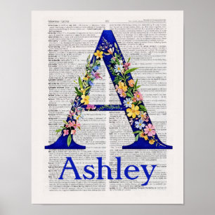 Personalisierungsbrief A names Ashley Poster