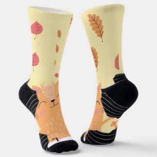 Personality cat socks socken