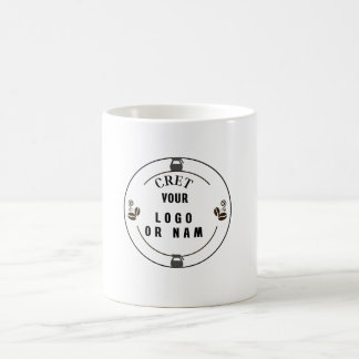 personaliz Custom Business Logo Branded Coffe Mug 
