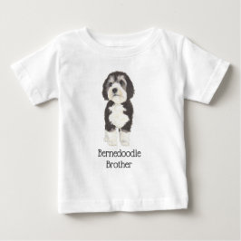 Personalizable Bernedoodle Baby T-shirt