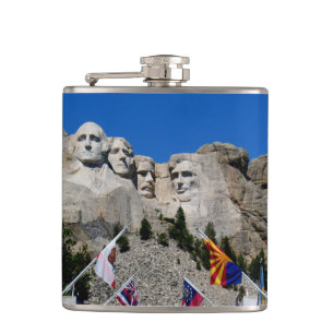 Personalizable der Mount Rushmore Monument-Foto Flachmann
