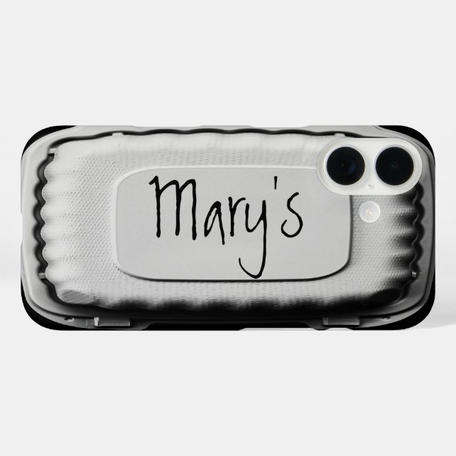 Personalizable Funny Cool Niedlich einzigartig iPhone 16 Hülle (Rückseite (Horizontal))