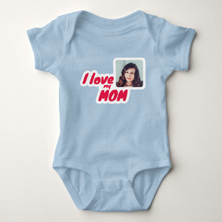 Personalizable I Liebe Meine Mama Baby Strampler
