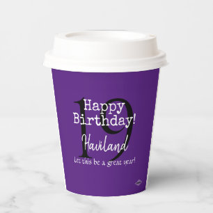 Personalizable Paper Cups HAMbyWG Pappbecher
