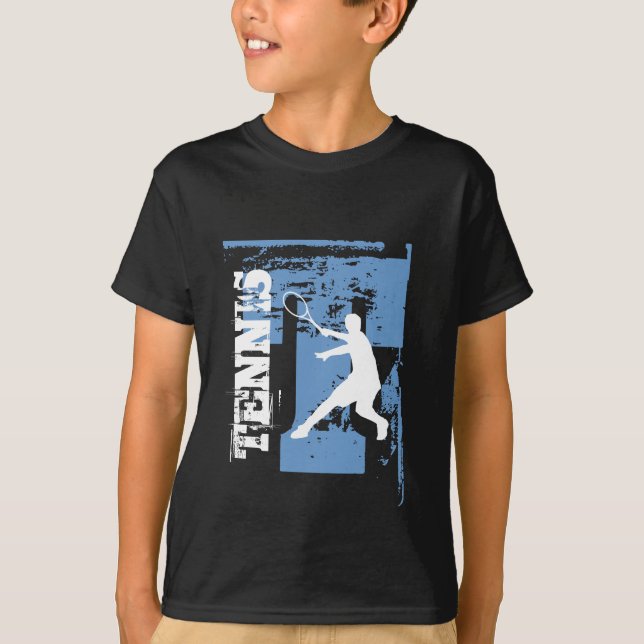 Personalizable Tennist-shirt für Jungen T-Shirt (Vorderseite)