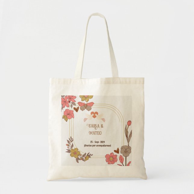 personalizada, Recuerdo Perfecto para tu Boda Tragetasche (Vorne)