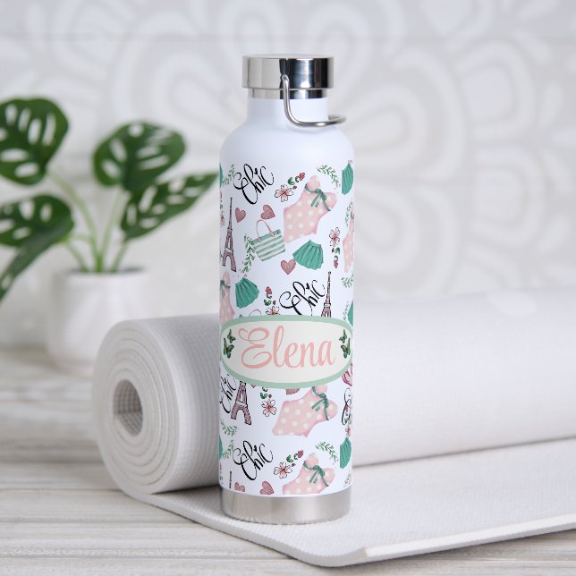 personalizado de parís Chic Trinkflasche (Yoga)