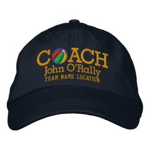Personalize Beach Ball Coach Cap Ihr Name in Game! Bestickte Kappe