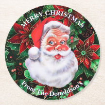 Personalize Christmas Santa Claus Family Name 6