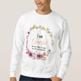 Personalize - Dankbar für die kleinen Dinge, Big. Sweatshirt