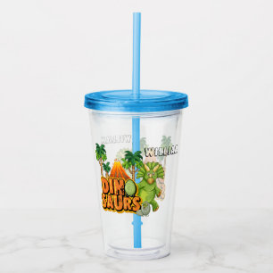 Personalize Dinosaur Acryltrinkbecher