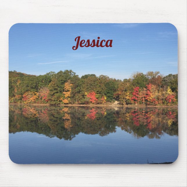 Personalize! Fall Splendor Mouse Pad Mousepad (Vorne)