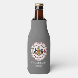+ PERSONALIZE - Flasche Cooler (mit Zipper) Flaschenkühler