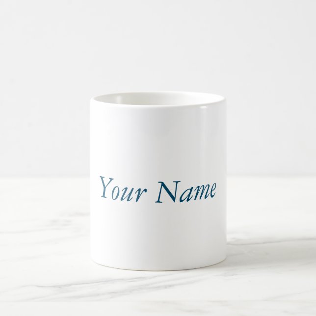 Personalize for White 11 oz Tasse - HAMbyWhiteGlov (Mittel)