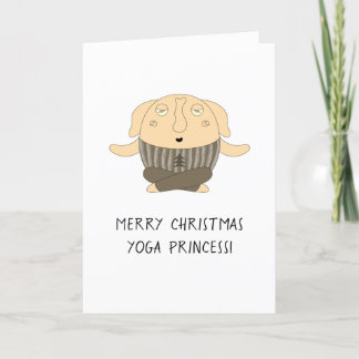 Personalize Funny Yogi Buddha Elephant Weihnachten