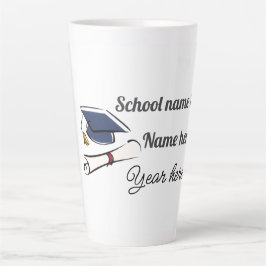 Personalize Graduation Balloon Milchtasse