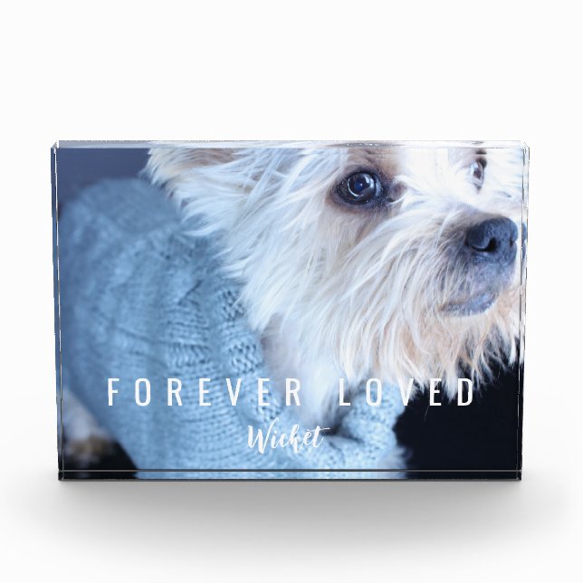 Personalize It! Forever Loved Fotoblock (Vorderseite)