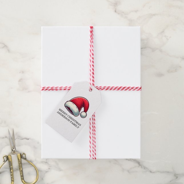 Personalize Jolly Brain Warmer Greeting Card Geschenkanhänger (Mit Garn)