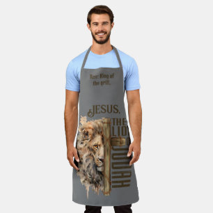 Personalize l Scripture l Jesus l Lion Schürze